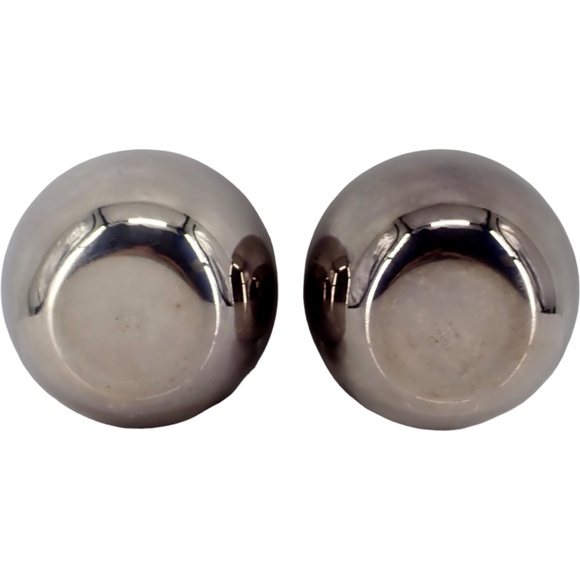 Vintage Towle Set of2 Silver Plated Punch Cups Makers Mark EP 4050 Tumblers or f - Picture 3 of 10